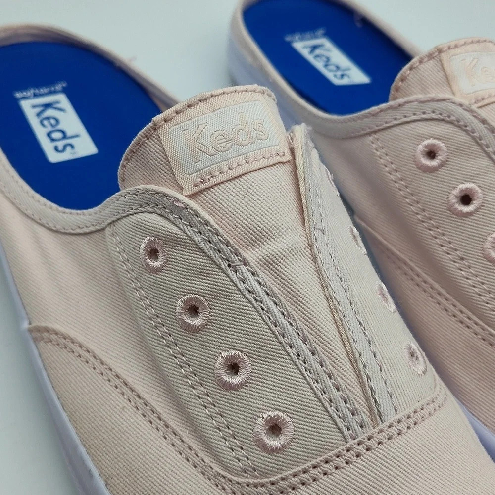 NEW Keds Moxie Slip-On Sneaker Mule in Blush Size Woman's 9_5